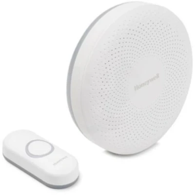 Afbeelding van Draadloze deurbel Honeywell (Complete set, 150 meter, 84 dB)