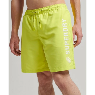 Afbeelding van Superdry CODE Applque 19INCH Electr Zwemshorts, Heren, Maat: XXL, Gelb