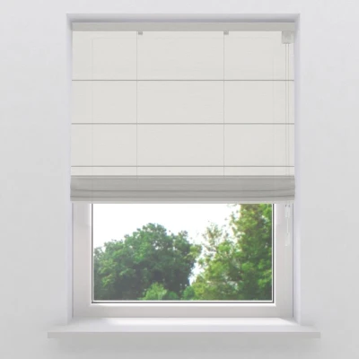 Afbeelding van Vouwgordijn fine Smart transparant White 100x180cm (Wit)