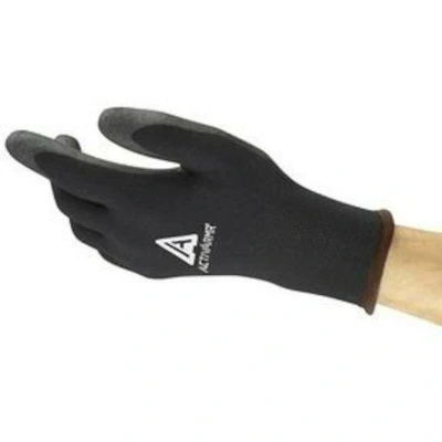 Afbeelding van Ansell Activarmr 97 631 Handschoen Zwart Maat L