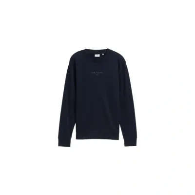 Afbeelding van TOM Tailor Sweater, Heren, Maat: Small, Sky captain blue