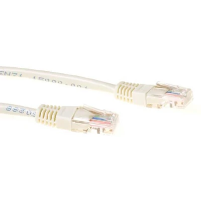 Afbeelding van ACT IB6415 U/UTP CAT5E Patchkabel Ivoor 15 meter