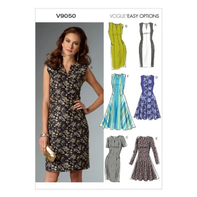 Afbeelding van Jurken, Vogue 9050 32 40