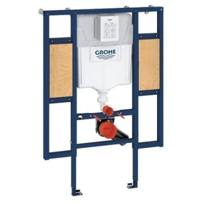 Afbeelding van Grohe Rapid SL wc element planchet/frontbediening en zijsteunen minderval