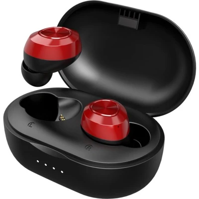 Afbeelding van Lenovo HT10 True Wireless Bluetooth Earbuds Rood Zwart Kunststof