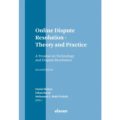 Afbeelding van Online Dispute Resolution Theory and Practice