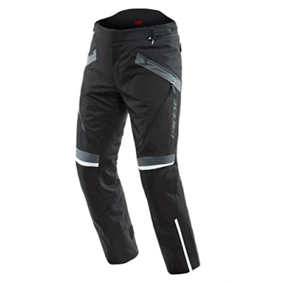 Afbeelding van Dainese Tempest 3 D Dry Pants, motorbroek voor heren, waterdicht membraan, uitneembare thermische binnenkant, kniebescherming, zwart/zwart/ebbenhout, 62