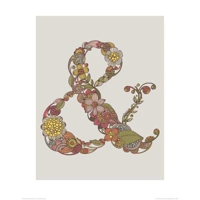 Afbeelding van Kunstdruk Valentina Ramos Ampersand 40x50cm