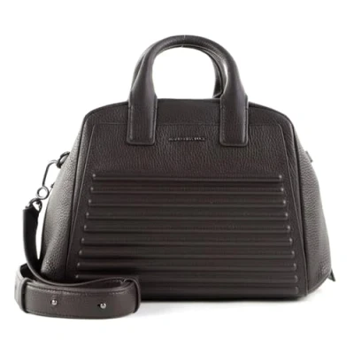 Afbeelding van Mandarina Duck I con, schoudertas voor dames, 26,5 x 20 18 cm (L H b), Bruin (Mole), 26.5x20x18 W)