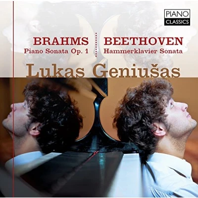 Afbeelding van Lukas Geniušas Brahms/Beethoven: Piano Sonata Op.1/ Hammerklavier (CD)
