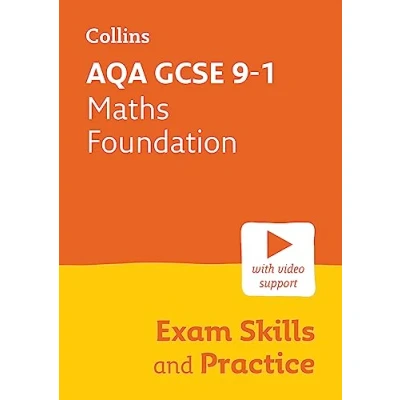 Afbeelding van Collins GCSE MATHS 9 1 ― AQA FOUNDATION EXAM SKILLS WORKBOOK: Interleaved command word practice