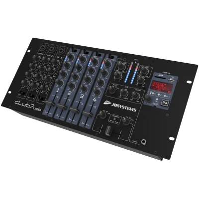 Afbeelding van JB Systems CLUB7 USB DJ mixer, 13 inputs