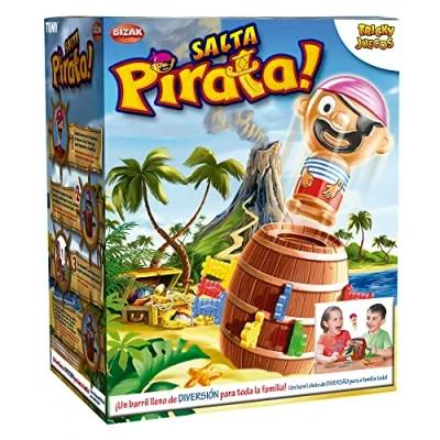 Afbeelding van Tricky juegos 7028 Pop up Pirate, kleurrijk