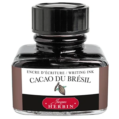 Afbeelding van J.Herbin 13045T inkt voor vulpen, 30 ml, cacaobruin