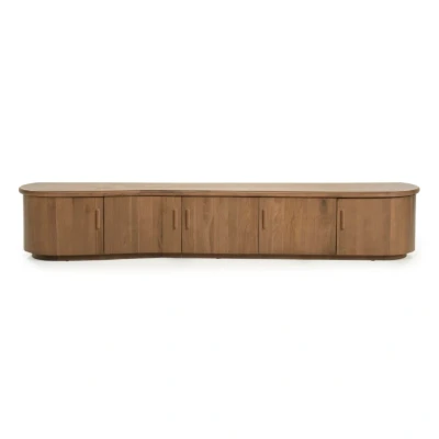 Afbeelding van Eleonora TV meubel Josh 240 cm bruin