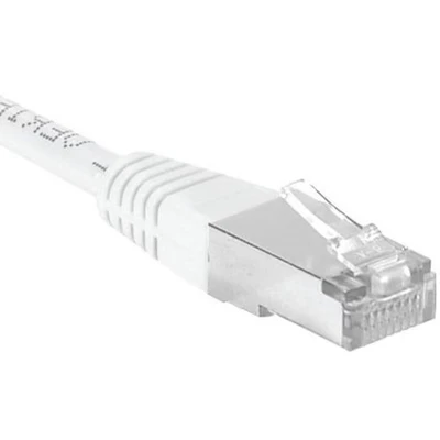 Afbeelding van Netwerkkabel DEXLAN RJ45 CAT 6A F/UTP wit 7.5 M