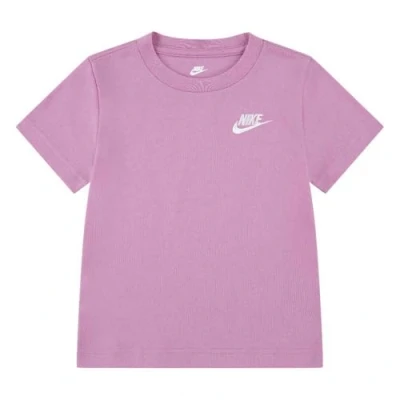 Afbeelding van Nike Sportswear Futura TEE Unisex Tshirt basic voor kinderen, Maat: 92/98, Magic flamingo