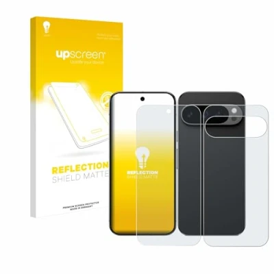 Afbeelding van upscreen Screenprotector voor Google Pixel 9 Pro (Voor+Achter) Folie Beschermfolie anti glare matte