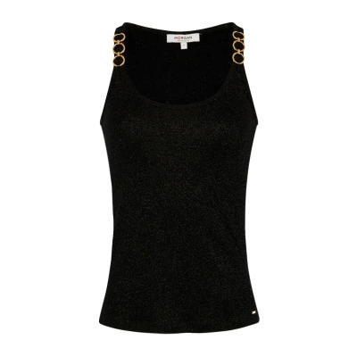Afbeelding van Morgan THIN Straps Top, Dames, Maat: Small, Noir