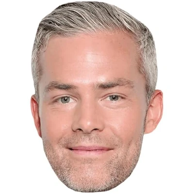Afbeelding van Ryan Serhant (Stubble) Masker van beroemdheden