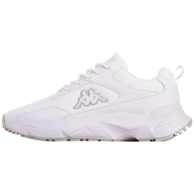 Afbeelding van Kappa Unisex Trainingsschoen, Maat: 38, White/light grey Textiel/ synthetisch