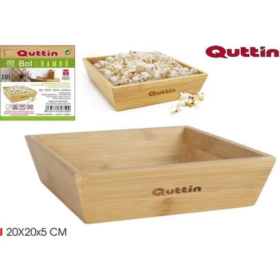 Afbeelding van Quttin bowl 20 x 5 cm bamboe