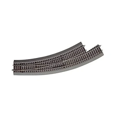 Afbeelding van H0 RocoLine (met ballastbed) 42570 Gebogen wissel, Links 1 stuk(s)