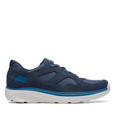 Afbeelding van Clarks Chartlite Tor Sneakers voor heren, Navy Combi, 40 EU