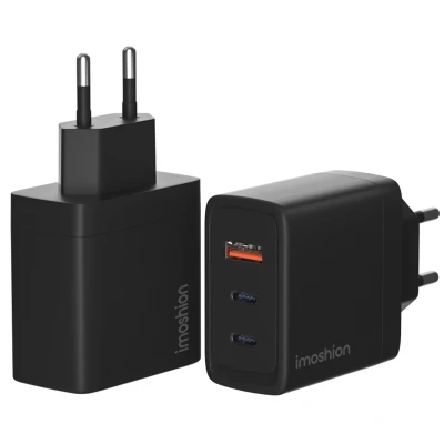 Afbeelding van imoshion Fast Charge Adapter / Oplader 65 W Zwart