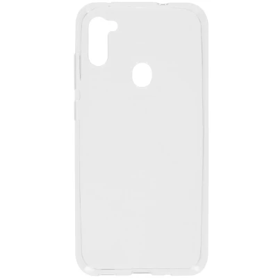 Afbeelding van Samsung Galaxy M11 Hoesje Siliconen en TPU (zacht) iMoshion Softcase/Backcover Transparant Telefoonhoesje