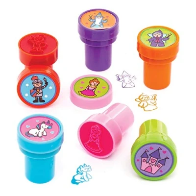 Afbeelding van Baker Ross Zelfkleurende stempel &quot;sprookjes&quot; (10 stuks) voor kinderen om te schilderen en knutselen, gesorteerd
