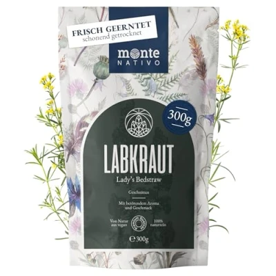 Afbeelding van Geel Walstro Thee Monte Nativo (300g) Zacht Gedroogde Echte Losse Kruidenthee 100% Natuurlijk en Zonder Toevoegingen Aromatische voor een Heerlijke Infusie