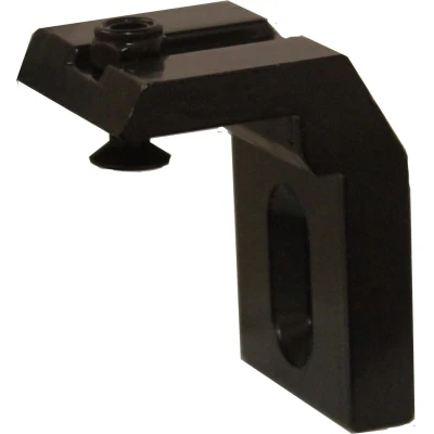 Afbeelding van Henderson Husky Pro 120 wanddrager aluminium zwart verdekt