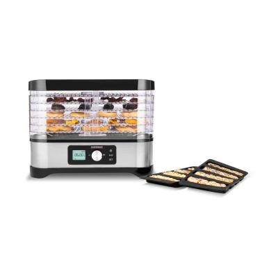 Afbeelding van Gastroback Design 46600 dehydrator natuurlijke paddenstoelendroger Zilverkleurig