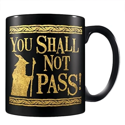 Afbeelding van Pyramid International Keramische mok Lord of the Rings You shall not pass 315 ml cadeau idee voor verjaardag officiële licentie
