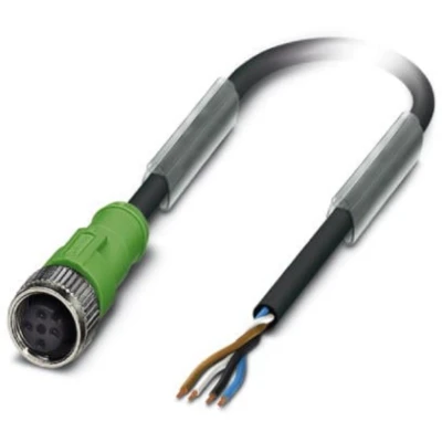 Afbeelding van Phoenix Contact 1500224 Sensor/actuator connector, geassembleerd M12 Aantal polen: 4 Bus, recht 20.00 m 1 stuk(s)