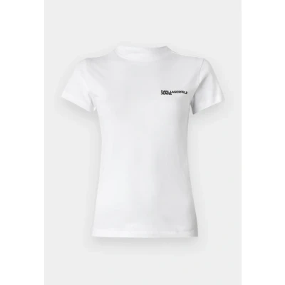 Afbeelding van Karl Lagerfeld Jeans SLIM TEE Tshirt basic, Dames, Maat: Large, White