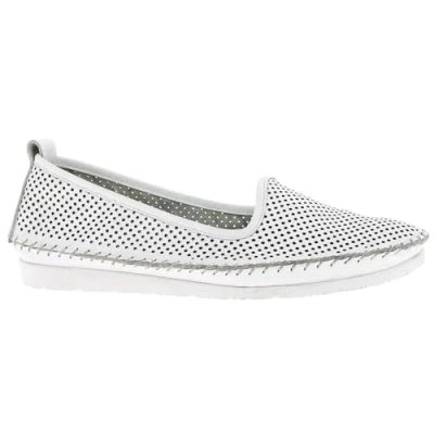 Afbeelding van Andrea Conti Dames 0021534 instappers, wit 001, 40 EU