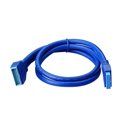 Afbeelding van SIENOC USB3.0 adapterkabel verlenging moederbord interne 19 polige stekker naar bus M/F