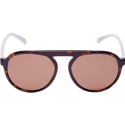 Afbeelding van Formula Zonnebril unisex piloot cat.4 donkerbruin/bruin