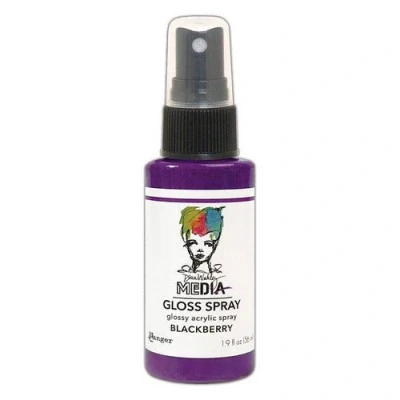 Afbeelding van Ranger Dina Wakley MEdia Gloss spray 59 ml Blackberry MDO73666 (05 21)