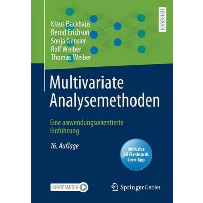 Afbeelding van Multivariate Analysemethoden: Eine anwendungsorientierte Einführung