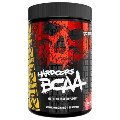 Afbeelding van Hardcore BCAA 30servings Fruit Punch