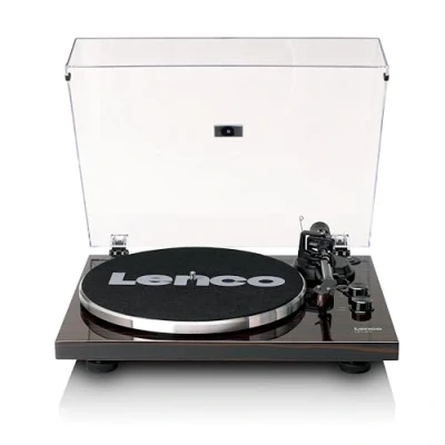 Afbeelding van Lenco LBT 345WA Platenspeler met Bluetooth® en Ortofon 2M Red cartridge, inclusief verchroomde