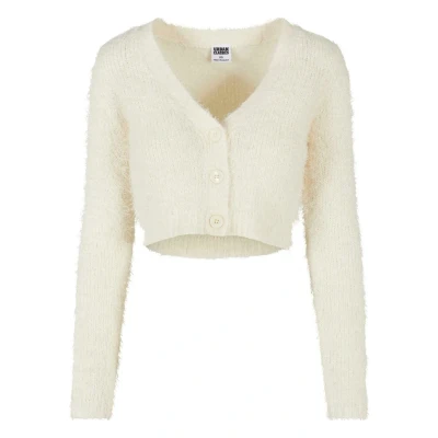 Afbeelding van Urban Classics Cropped Vest, Dames, Maat: Large, Whitesand