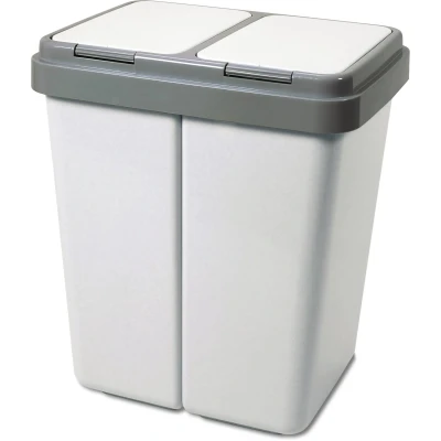 Afbeelding van Alpfa dubbele afvalbak 50L