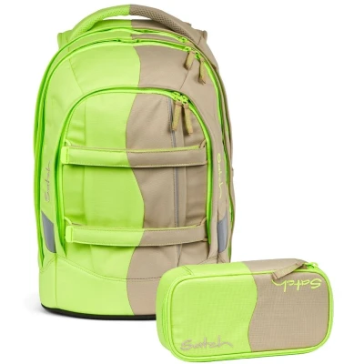 Afbeelding van Satch schoolrugzakset PACK Double 2 delig, incl. etui