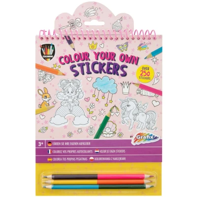 Afbeelding van Grafix Kleur je eigen stickers