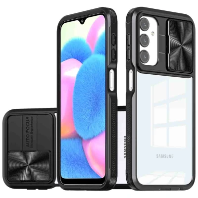 Afbeelding van Samsung Galaxy A25 Hoesje Kunststof iMoshion Hardcase/Backcover Zwart Telefoonhoesje
