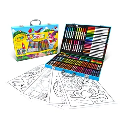 Afbeelding van Crayola Inspiration Art Case Hobbypakket Knutselkoffer 155 Stuks Voor Kinderen